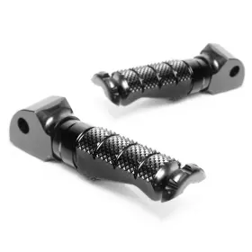 Clcrarr47bbkmccpbkcc23157 Createmotor R-fight Black Rear Foot Pegs For Kawasaki Ninja 650r 14 15 16 17 18 19 20 21 22