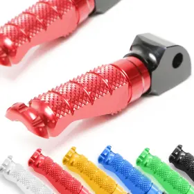 Clcrarr75bkmccprdcc23262 Createmotor R-fight Red Rear Foot Pegs For Triumph Sprint Gt 10 11 12 13