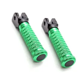 Clcrfpfg46polexxsn001 Createmotor Cnc M-grip Pole Front Foot Pegs Fits Kawasaki Z1000 Sx Ninja 1000s