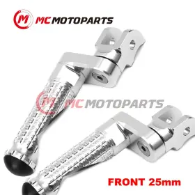 Clcrfpfg7825mmsimprosicc001 Createmotor Silver Mpro Front Foot Pegs 25mm Lower For Triumph Daytona 1000 92-93 Clcrfpfg7825mmsimprosicc001 Createmotor Silver Mpro Front Foot Pegs 25mm Lower For Triumph Daytona 1000 92-93