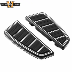 38041003 Custom Chrome / Tour Ease Gloss Black Rear Passenger Footboard Floorboard Fits For Harley Touring Softail 38041003 Custom Chrome / Tour Ease Gloss Black Rear Passenger Footboard Floorboard Fits For Harley Touring Softail