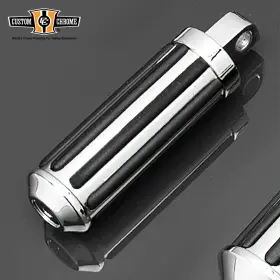 46013 Custom Chrome / Tour Ease Highway Male Mount Foot Peg Footrest Fit For Harley Touring Softail Dyna