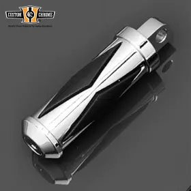 46104 Custom Chrome / Tour Ease Highway Male Mount Footpeg Pegs Fit For Harley H-d Touring Sportster Xl