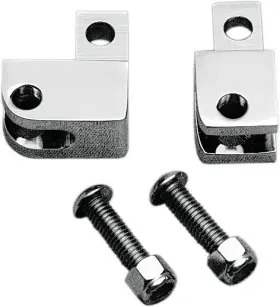 Cce9734 Custom Cycle Footpeg Elevators Chrome