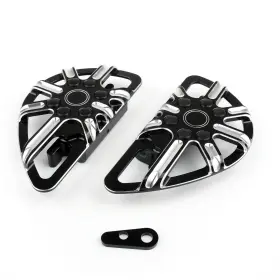 Fp-195 Darupsun Rear Foot Peg Footrest Pedal For Touring Electra Glide Classic Flhtc Cvo 97-17