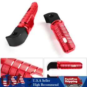 Fp-224-red Darupsun 1200 Mt10 Foot Yzf Mt09 Fit Rear R3/6/25 1300 For Red Xjr 900 Tracer Pegs Yamaha