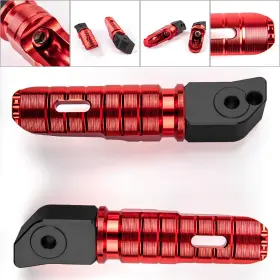 Fp-228-red Darupsun Rear Footrests Foot Peg For Honda Cbr250rr Cbr600rr Cbr1100xx Cb1100 Cbr900