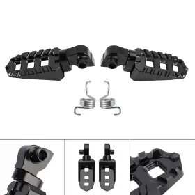 Fp-367-blk Darupsun Front Footrests Foot Pegs Fit For Yamaha Tenere 700 Xtz700 Yz250x Yz125x 19-24