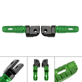 Fp-370-grn Darupsun Front Footrests Foot Pegs Fit For Kawasaki Zx-4r Zx-4rr 24-25 Ninja 400 18-24