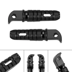 Fp-371-blk Darupsun Rear Footrests Foot Peg Fits Yamaha Yzf R7 Mt07 Mt09 Tracer 9/ Gt/ Gt 21 24