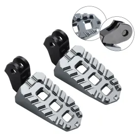 Fp-377-gry Darupsun Front Footrests Foot Pegs Fit For Scrambler 400x 2023-2024