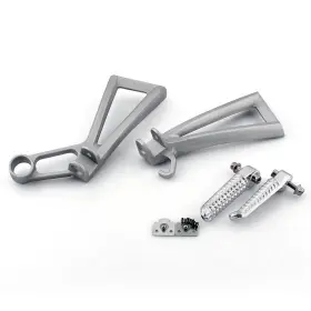 M521-a009-silver Darupsun Passenger Rear Foot Peg Footrest Hanger Assembly Fit Yamaha Yzf R6 R6s 03-10 E