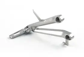 M521-a015-silver Darupsun Passenger Rear Foot Peg Footrest Hanger Assembly For Honda Cbr1000rr 04-07