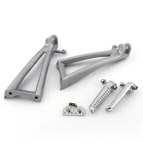 M521-a021-silver Darupsun Rear Passenger Foot Peg Footrest Bracket Fit For Yamaha Yzf R6 2006 - 2011