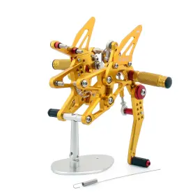 M528-b027-gold Darupsun Cnc Racing Footrest Rearsets Rear Set Foot Pegs For Dayton 675 13-17 Gld