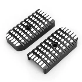 M565-a014-blk Darupsun Foot Pegs Driver Pedal Footrests Black Fit For Honda Rebel Cmx 300 500 17-2020
