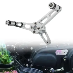 Sl041-chr Darupsun Alloy Gear Shift Lever Support Shifter Pivot Chrome A For Sportster 883 04 Yu