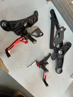 Prm1201 Dbk 2015-2018 Ducati Monster 821/1200 Ducabike Pilot Rear Set Footpegs