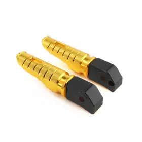 Dictorcoltd 550732249111 Rear Footpegs Foot Rest Pedal For Honda Cbr250rr Cbr600rr Cbr1000rr Cb250r Gold