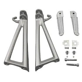 Dictorcoltd 550748606809 2pcs Alu Rear Rider Foot Pegs Bracket Fit Yamaha Yzf R6 2006-2010 2009 2007 2008