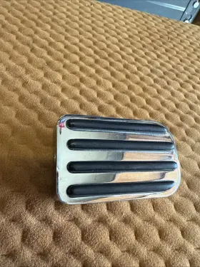 142833 Drag Specialties Ds Rail Brake Pedal Cover Chrome Harley Davidson Softail/dyna/wide Glide #142833