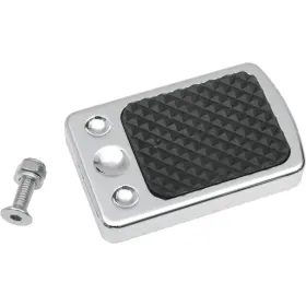 Ft84-ft10 Drag Specialties 1610-0134 Chrome Brake Pedal Pad - Softail