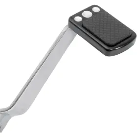 Ft84-ft10 Drag Specialties 1610-0196 Black Brake Pedal Pad - Softail
