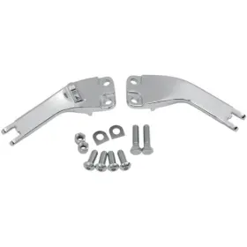 1620-0759 Drag Specialties Passenger Footpeg Mount Kit - Chrome 1620-0759 Drag Specialties Passenger Footpeg Mount Kit - Chrome