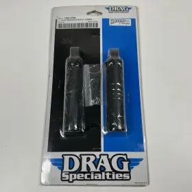 1620-0789 Drag Specialties Footpegs Black Rubber Grip Hotop For Harley Davidson