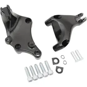 1620-1318 Drag Specialties Passenger Peg Mount - Black Xl Ft04