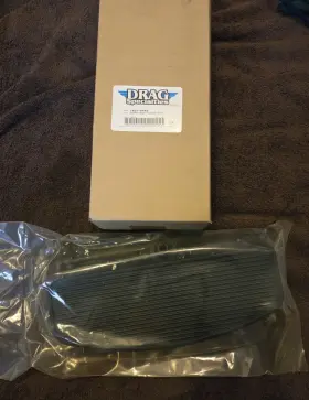 1621-0462 Drag Specialties Nos Footboard Insert Set Driver 06-12 Flt Pads Harley