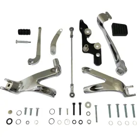 1622-0573 Drag Specialties Forward Control Kit - Softail Chrome