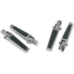 1904-6453 Drag Specialties Straight Male Mount Rubber Inlay Footpeg