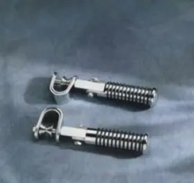 362035-bc4 Drag Specialties Custom Footpegs - Clamp Mount Motorcycle Street Bike