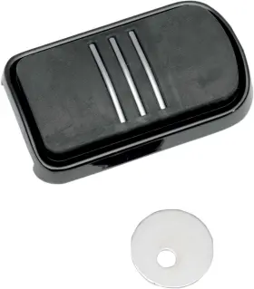 B35-0221b Drag Specialties Streamline Brake Pedal Pad - Black