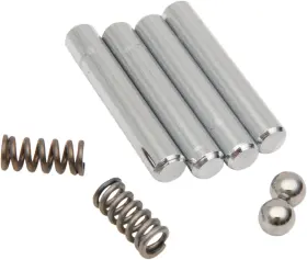 P17-0406-hw Drag Specialties Passenger Footboard Mount Pins Flh Flt
