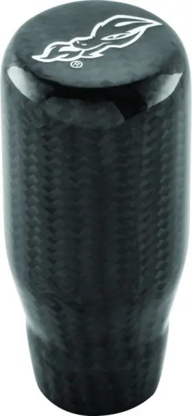 Dragonfire Racing 522636 Shift Knob Long- Gray For Carbon Fiber - Cnc Billet Aluminum