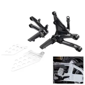 Dreamhighh 550756498021 Front Driver Foot Pegs Footrest Bracket Set For Honda Cbr1000rr Cbr 1000rr 04-07
