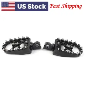 Dreamhighhus 550729855868 Foot Pegs Mx Style Footpegs Left And Right Black For Harley Dyna Sportster Bobber