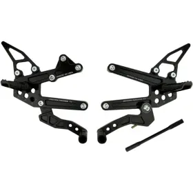 Drp-705-bk Driven Racing Tt Rearset - Zx6r