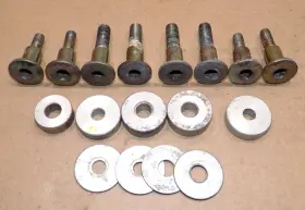 Ducati 77912061ab Footpeg Bracket Mounting Bolts Monster 620 750 800 900 1000 Oe