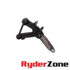 82411461a Ducati 2008 - 2013 848 Left Rearset Foot Peg Rest Bracket Black Straight