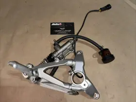 8293e071a Ducati Panigale V2 Right Rear Set Peg Rest Frame Mount Bracket Brembo Pump Pedal