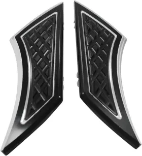 Tc544 Eddie Trottas Thunder Design Cycle Designs Rolex Driver Floorboards - Black Anodized Motorcycle