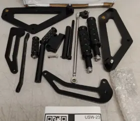 Rssu-fcvs750-bla-efabuy Efarbuy Move 10 Inch Forward Control Foot Pegs For Suzuki Vs750 Vs800 Intruder 750 / 800