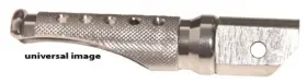 50-11351a Emgo Foot Rest R Sil Slash Cut