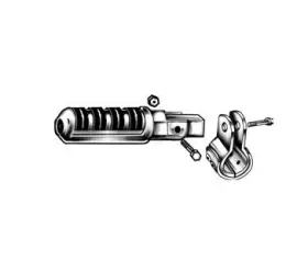 Emgo 50-70134 Foot Rest Buf 1 1/4 Inch Clamp 825762