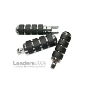 M70141 Emgo New Harley-davidson Motorcycle Replacement Anti-vibe Footpegs Sm With Male Mount
