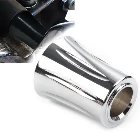 Eparts 996812271212 Aluminum Heel Shifter Lever Eliminator Shaft Spacer For Harley Road Glide Chrome
