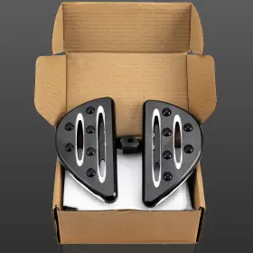 Mas2152hloo27ooo1-5f Eway Cnc Rear Passenger Floorboards Floor Boards Foot Pegs For Harley Touring Dyna Us
